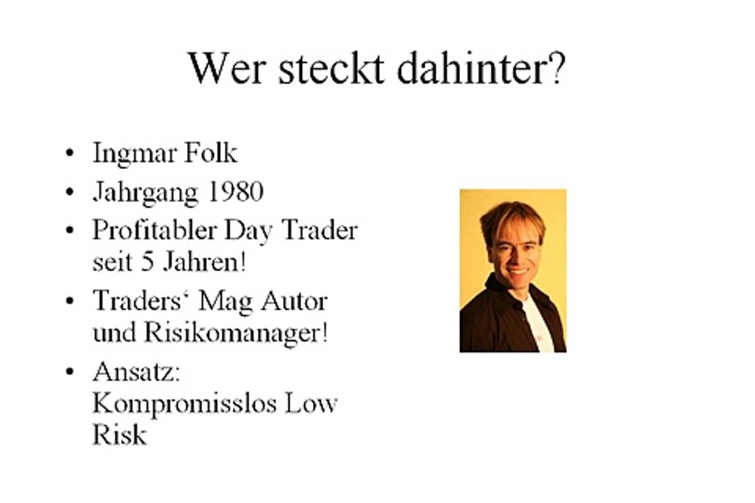 Langfristiger Erfolg als Trader - Wie geht das?