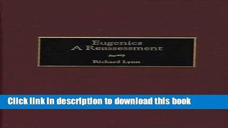 Ebook Eugenics: A Reassessment Free Online