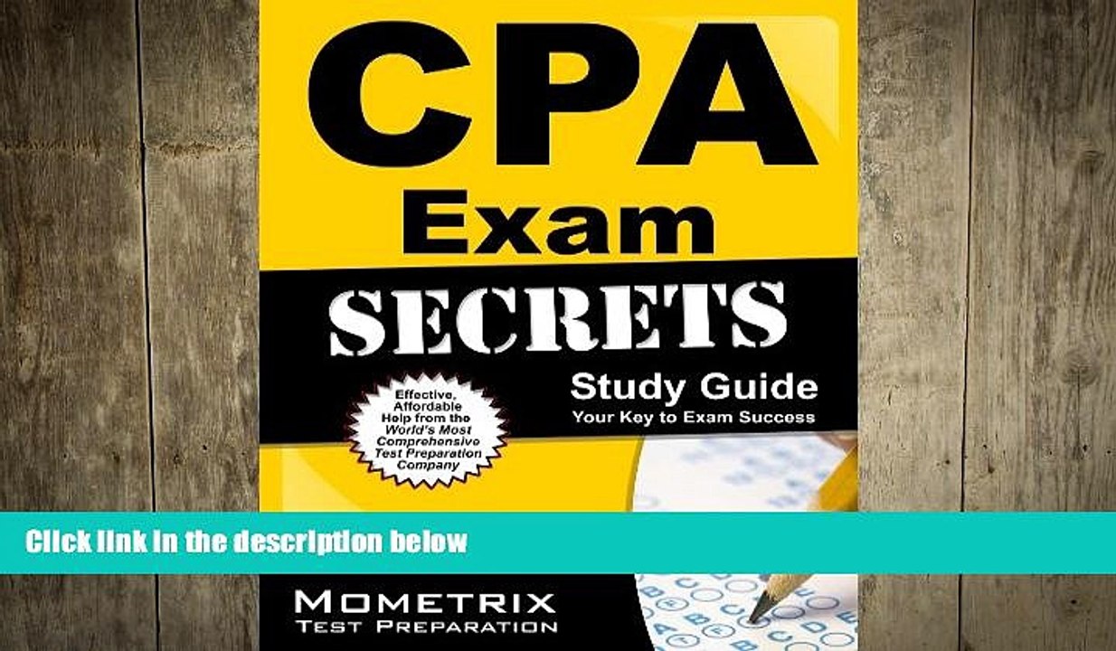 READ book  CPA Exam Secrets Study Guide: CPA Test Review for the Certified Public Accountant Exam