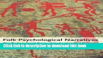 Ebook Folk Psychological Narratives: The Sociocultural Basis of Understanding Reasons Full Online