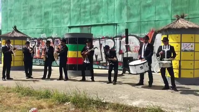 Les Bordelais de l'Ensemble National de Reggae au Reggae Sun Ska 2016