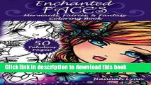 Download Enchanted Faces: Mermaids, Fairies   Fantasy Coloring Book PDF Free