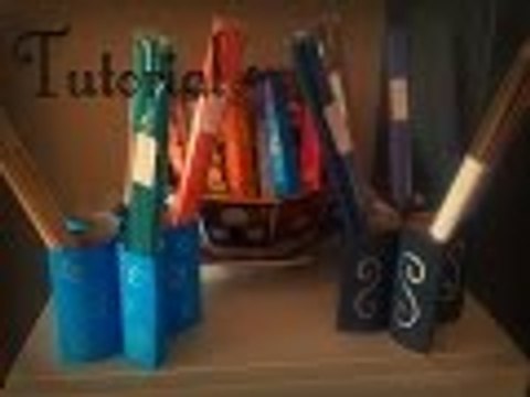 Tutorial - Porta oggetti floreale ❀