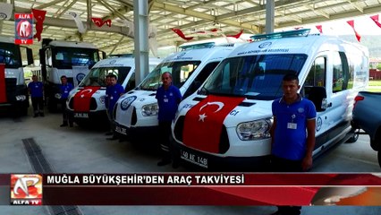 Muğla Büyükşehir’den Araç Takviyesi