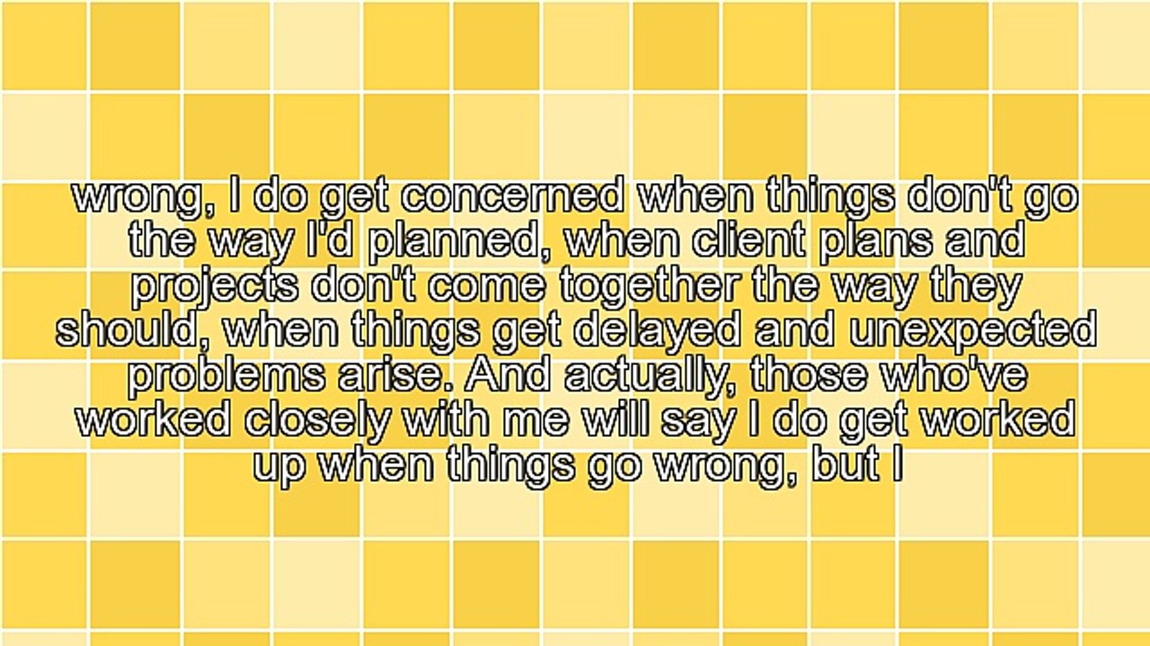 Why There's Usually No Point in Worrying