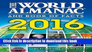Ebook The World Almanac and Book of Facts 2016 Free Online