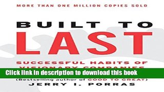 PDF Built to Last: Successful Habits of Visionary Companies (Harper Business Essentials)  EBook