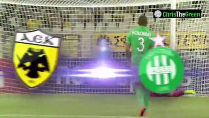 Video AEK 0-1 Saint-Etienne Highlights (Football Europa League Qualifying)  4 August  LiveTV