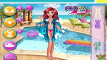 Mermaid Princess Pool Time Game  - Disney Princess Video Games For Girls