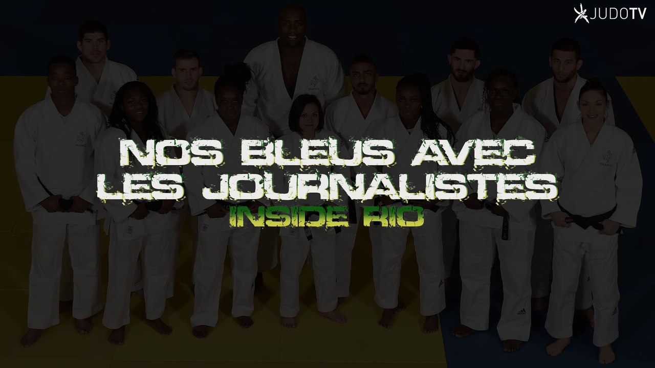 LES BLEUS ET LES JOURNALISTES