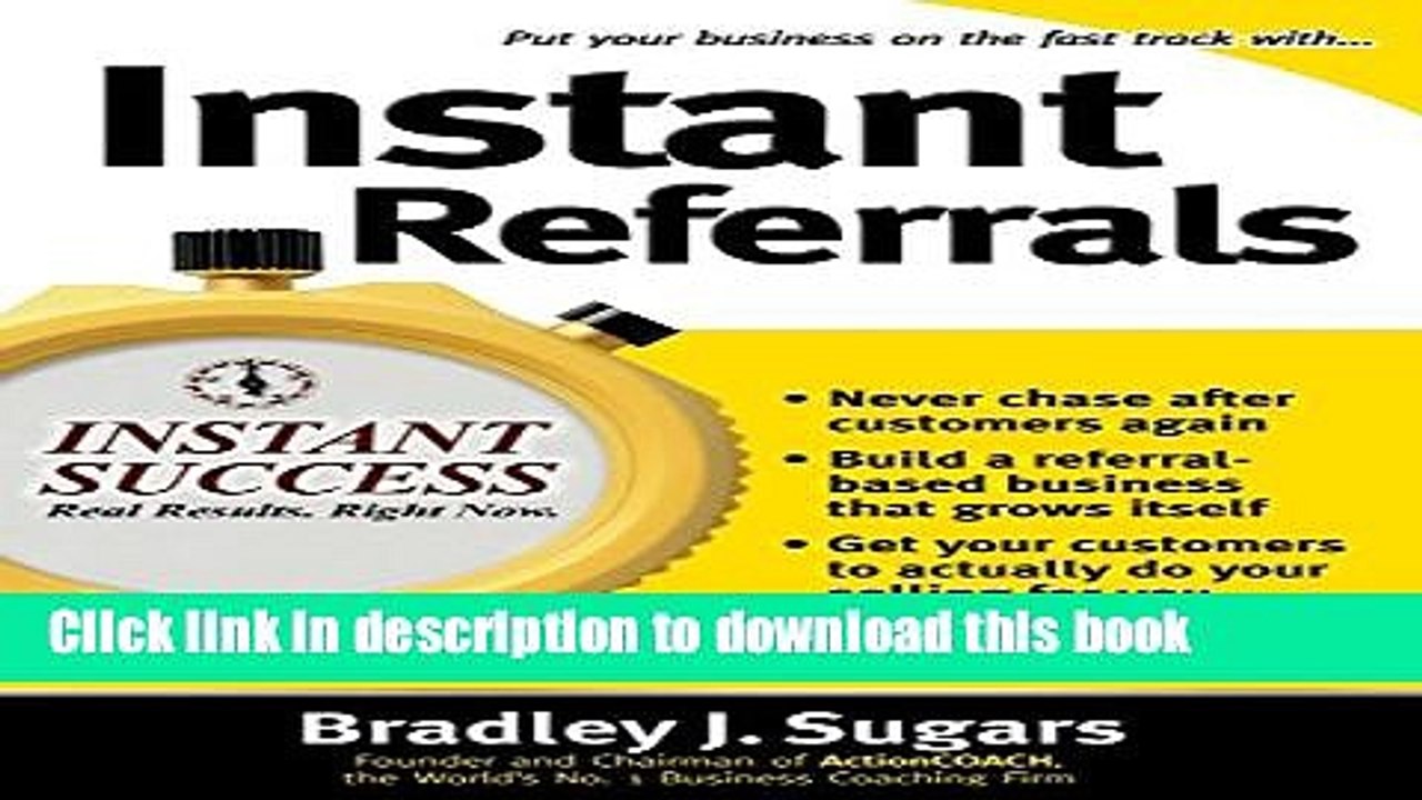 PDF  Instant Referrals  Free Books