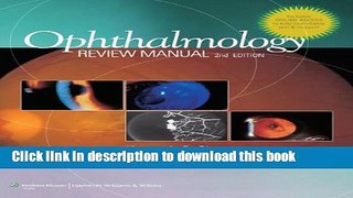 Ebook Ophthalmology Review Manual Full Online