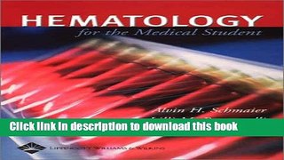 Books Hematology for the Medical Student Free Online