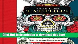 Books Just Add Color: Tattoos Full Download