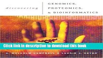 [Read PDF] Discovering Genomics Proteomics   Bioinformatics (W/Cd Rom) Download Free