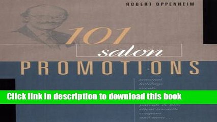 PDF  101 Salon Promotions  Free Books