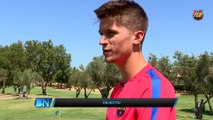 FCB Masia: entrevista a Abeledo i Cardona (Barça B) [CAT]
