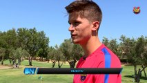 FCB Masía: entrevista a Abeledo y Cardona (Barça B) [ESP]