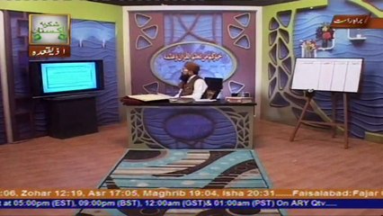 QURAN SUNIYE AUR SUNAIYE 5th Augsut 2016