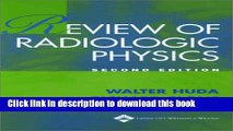 Ebook Review of Radiological Physics Full Online