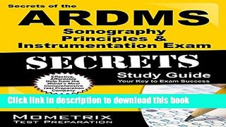Books Secrets of the ARDMS Sonography Principles   Instrumentation Exam Study Guide: Unofficial