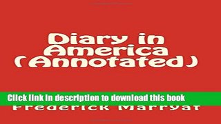Books Diary in America (Annotated) Full Online