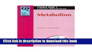 Books Quick Look Medicine: Metabolism Free Online