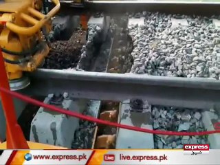 how railway tracks are laid