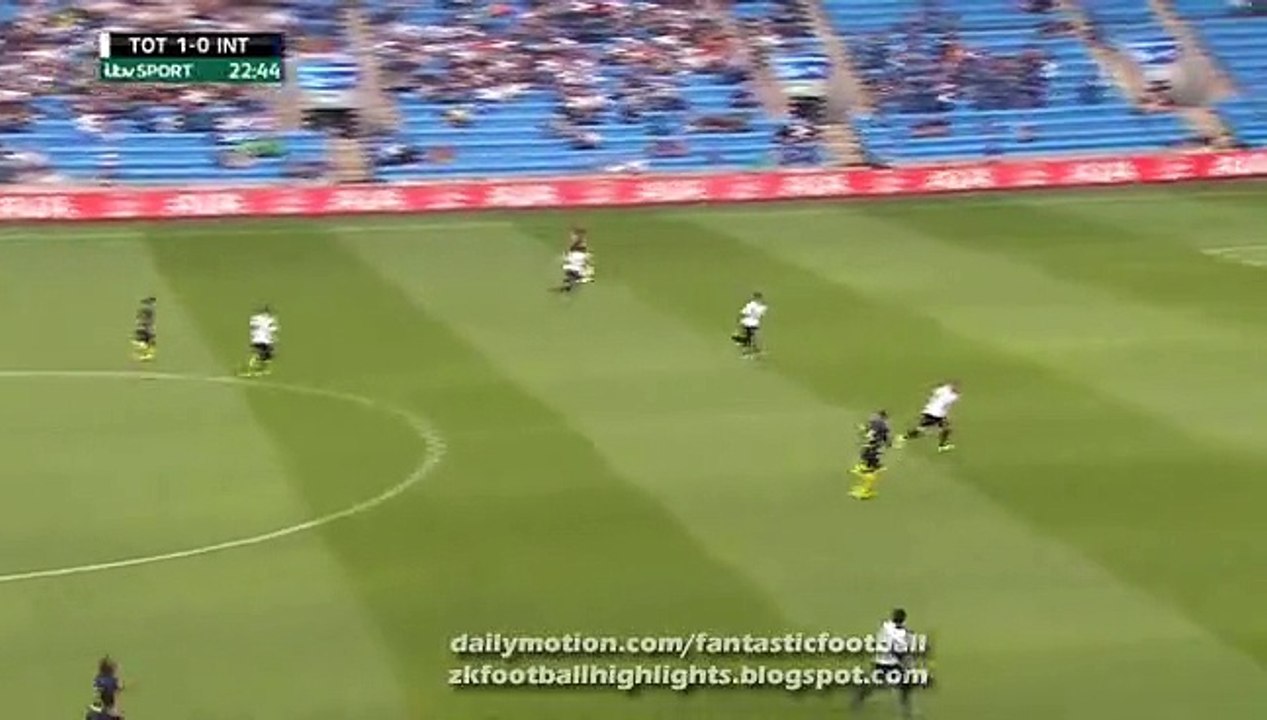 1-1 Ivan Perisic Goal HD - Tottenham Hotspur 1-1 Inter Milan 05.08.2016 HD