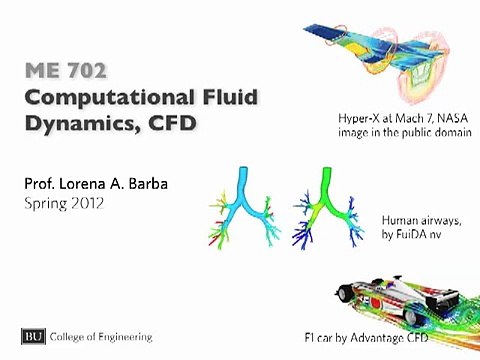 ME 702 - Computational Fluid Dynamics - Video Lesson 23