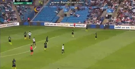 Half Time Goals HD - Tottenham Hotspur 2-1 Inter Milan 05.08.2016 HD