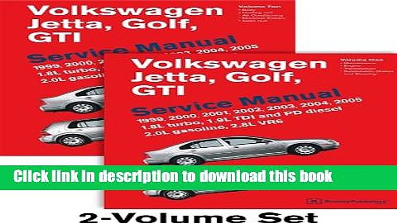 [PDF] Volkswagen Jetta, Golf, GTI (A4) Service Manual: 1999, 2000, 2001, 2002, 2003, 2004, 2005 -