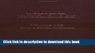 Books Guide to Protein Purification Full Download