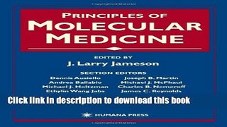Books Principles of Molecular Medicine Free Online