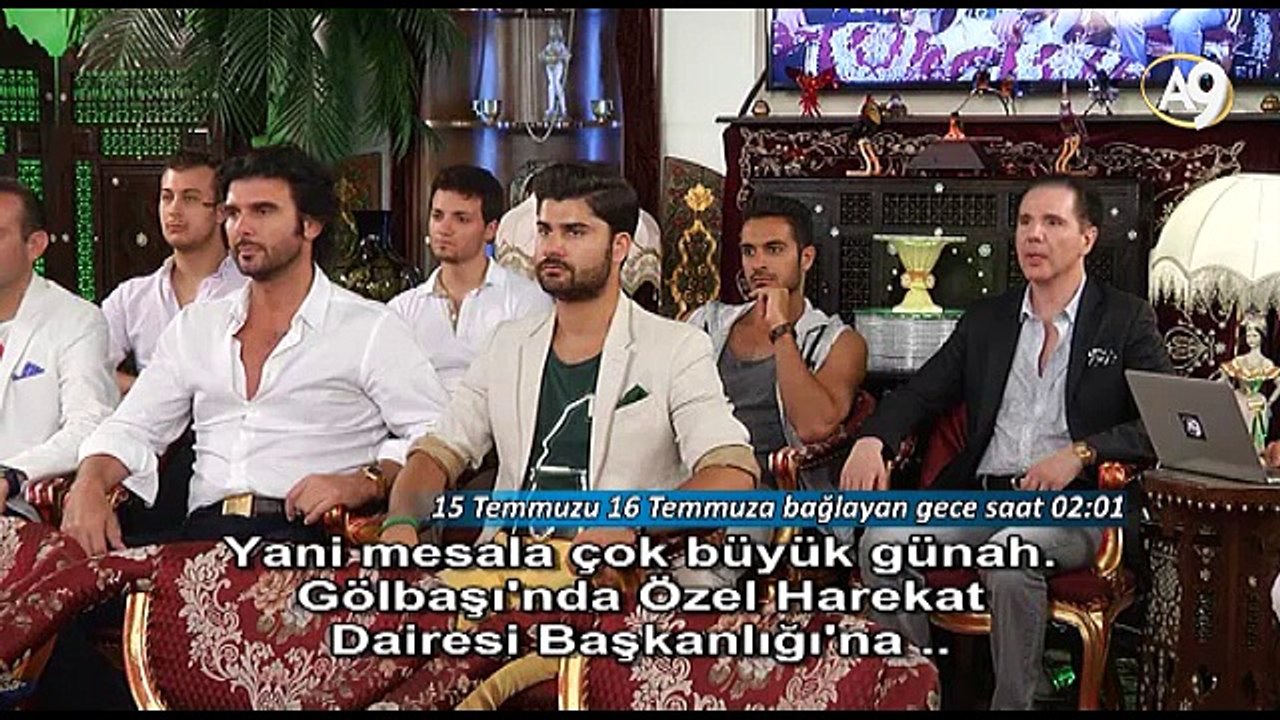 Saat 02:01 Adnan Oktar darbe girişimi gecesi ‘Özel harekata saldırmak, halka helikapterden ateş açmak çok büyük günah’ dedi.