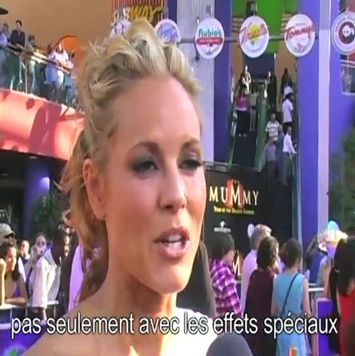 La Momie : La tombe de l'Empereur Dragon : le Tapis  Rouge de Los Angeles