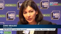 Anne Hidalgo : la mairie de Paris envisage de confier les PV à des sociétés privées