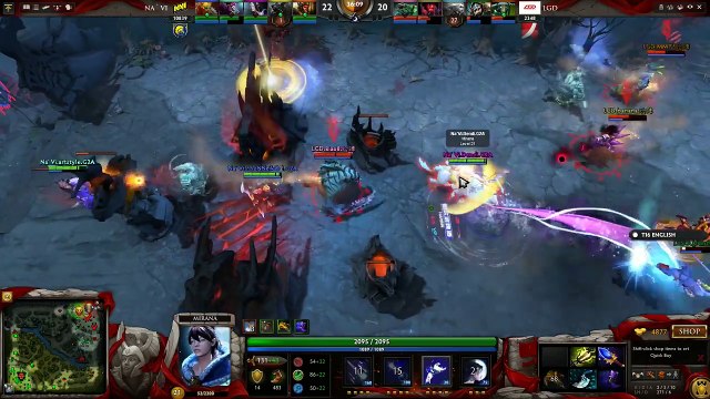 NA`VI IS BACK-! vs. LGD DOTA 2 TI6