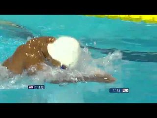Men's 100m Breaststroke SB7 | Heat 2 | 2016 IPC Swimming European Open Championships Funchal