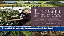 Books The Lean Farm: How to Minimize Waste, Increase Efficiency, and Maximize Value and Profits