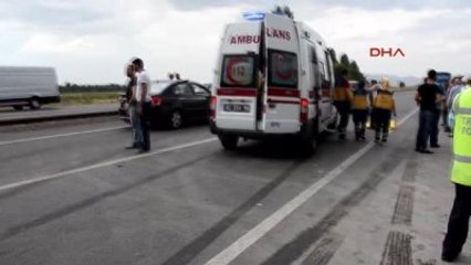 Konya Otomobil, Motosiklete Çarptı: 1 Ölü