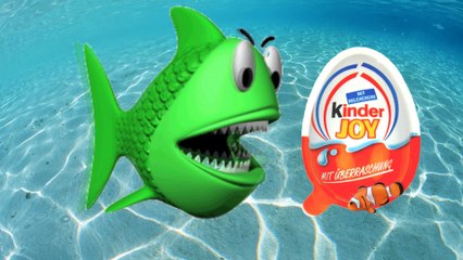 Kinder Surprise Unboxing open kinder joy under water