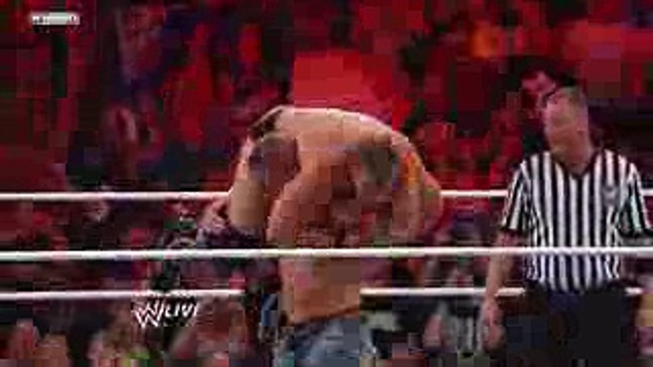 Raw  John Cena vs. Edge vs. Chris Jericho