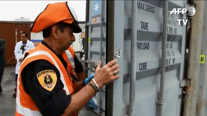 Perú decomisa 1,2 toneladas de droga; una parte iba a Francia