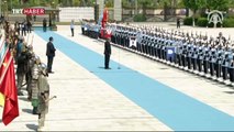 Cumhurbaşkanı Erdoğan, Nazarbayev'i resmi törenle karşıladı