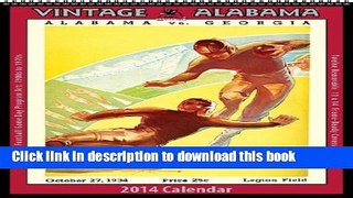 Ebook Alabama Crimson Tide 2014 Vintage Football Calendar Free Online