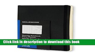 Ebook Moleskine 2016 Monthly Notebook, 12M, Pocket, Black, Soft Cover (3.5 x 5.5) Full Download