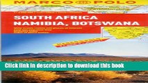 Books South Africa, Namibia, Botswana Marco Polo Map Free Online