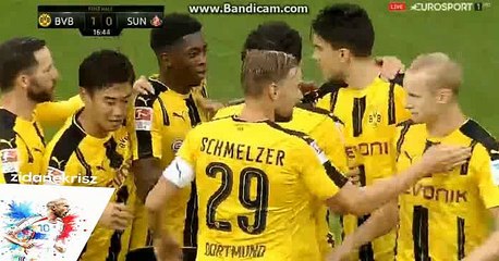 1-0 Nuri Sahin Incredible Goal HD - Borussia Dortmund vs Sunderland - Friendly Match - 05/08/2016
