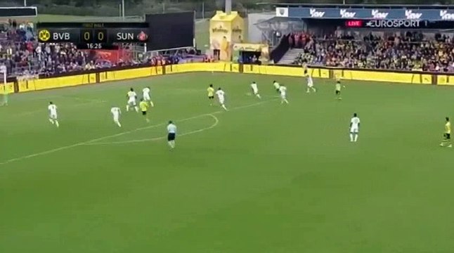 Nuri Sahin Super Goal HD - Sunderland 0-1 Borussia Dortmund 05.08.2016